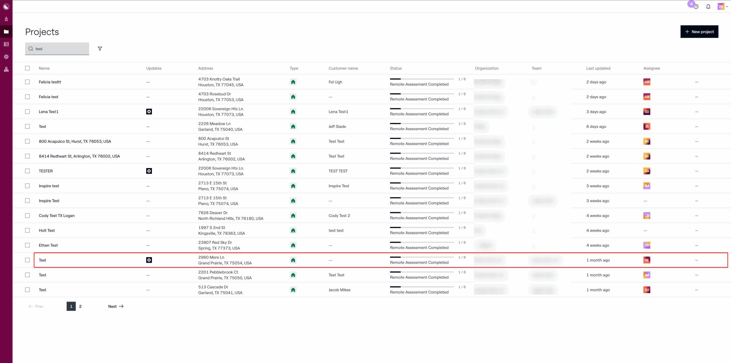 Aurora deal dashboard