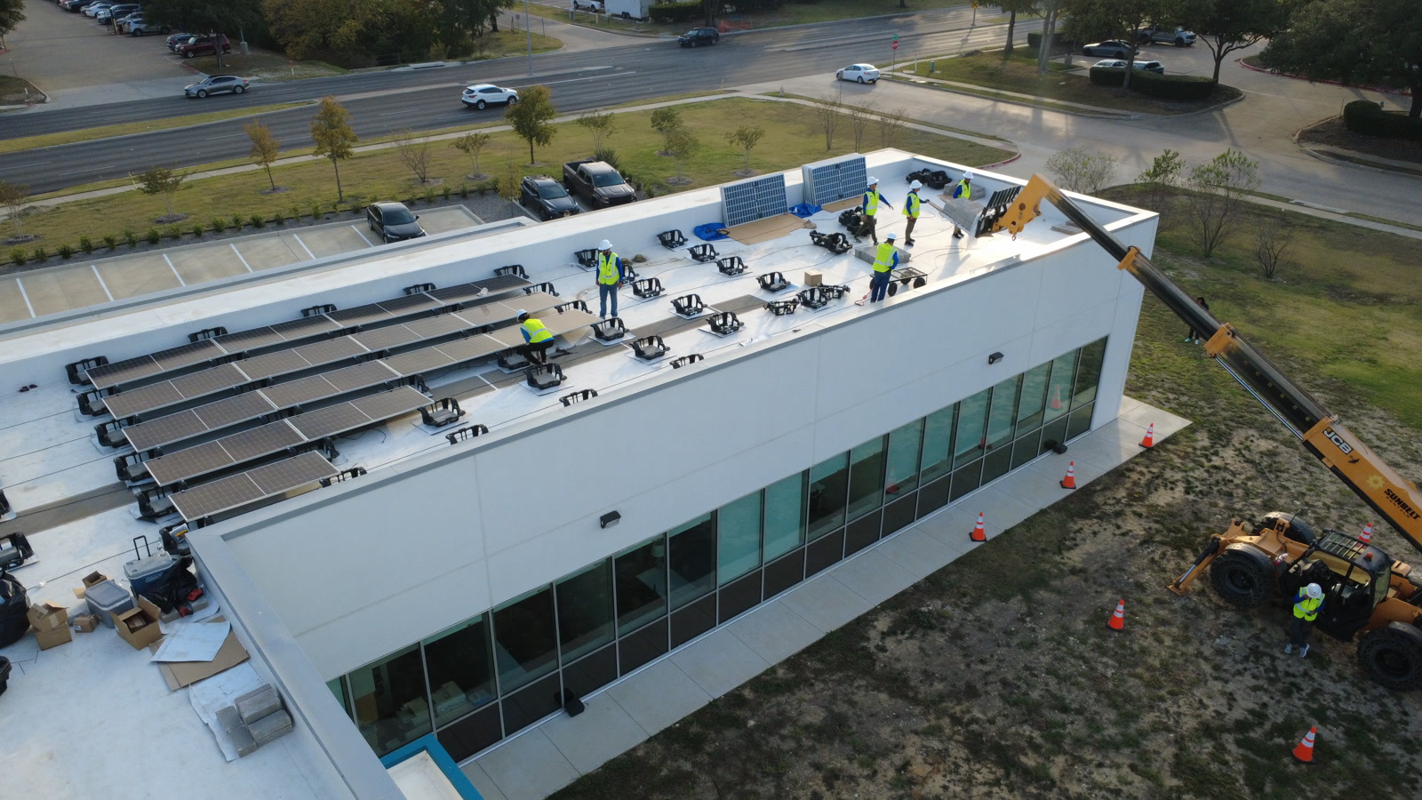 Mayer Solar D&R job site